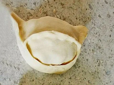 Hogyan csomagoljuk gombóc tésztát közvetlenül a köpeny recept (pakolás) Hogyan csomagoljuk gombóc tésztát közvetlenül a palást recept