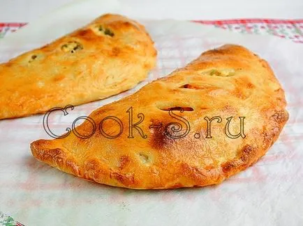 Calzone - lépésről lépésre recept fotókkal és sütemények
