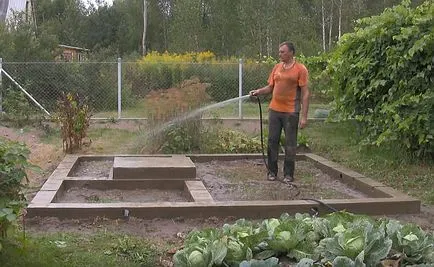 Keret fürdő kezével lépésben fotó és videó használati