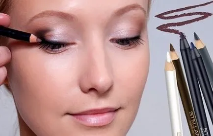 Ceruza technika smink jellemzői, előnyei, utasítások (smink) Ceruza technika smink jellemzői, előnyei, utasítások