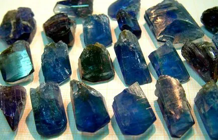 Kő Tanzanite - Tulajdonságok és ár