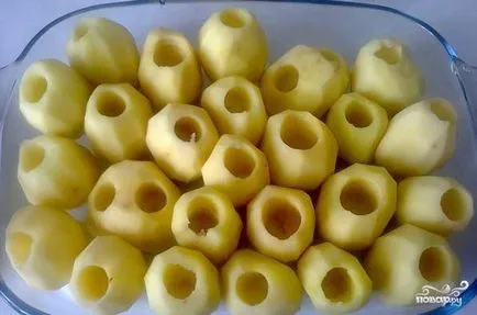 Burgonya hússal - lépésről lépésre recept fotók