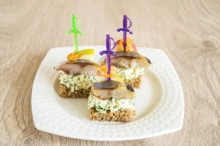 Canapes nyárson 15 egyszerű receptek