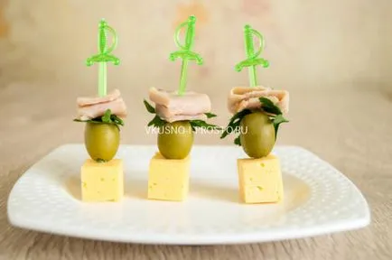 Canapes nyárson 15 egyszerű receptek
