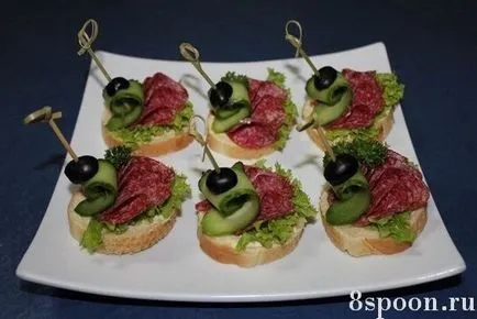 Canapes nyárson receptek képekkel a malacka bank az ötletek! (Skewers) Canapes nyárson receptek képekkel a malacka bank az ötletek!