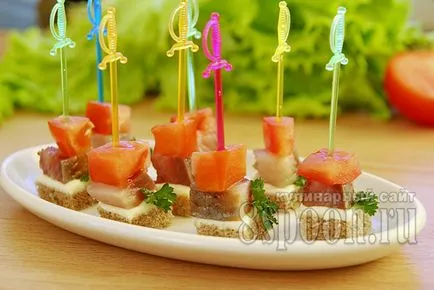Canapes nyárson receptek képekkel a malacka bank az ötletek! (Fotó) Canapes nyárson receptek képekkel a malacka bank az ötletek!