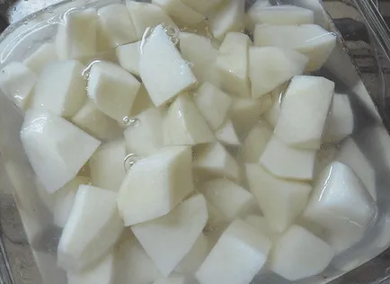 Csőben sült burgonya óvodai recept egy fotó