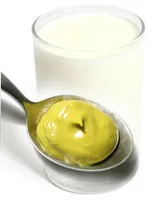 Kefir haj maszk mustárral