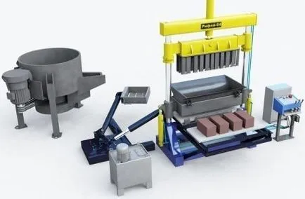 Beton saját kezűleg a termelés (videó) (kiterjesztett, agyag blokkok) Beton saját kezűleg a termelés (videó)