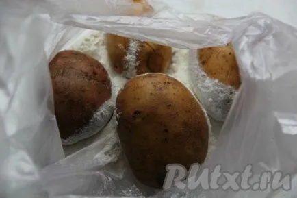 Sült burgonyával liszt - a recept egy fotó (fotók) Sült burgonyával liszt - a recept egy fotó