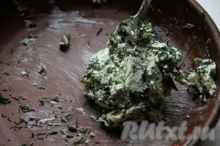 Sült burgonyával liszt - egy recept fotó (recept) Sült burgonyával liszt - a recept egy fotó