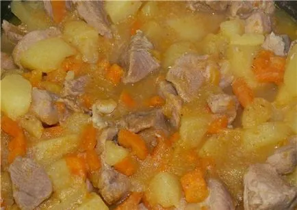 A burgonya és a hús - hús burgonya receptek - hogyan