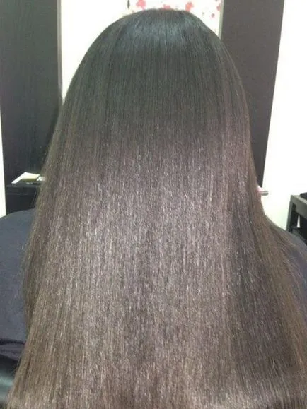 Keratin kiegyenesítése vagy laminálás haj - ez a jobb és mi a különbség