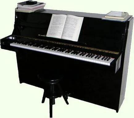 Clavier - egy húros hangszer billentyűzet zenei
