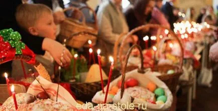 Amikor a fény sütemény tojás 2017-ben, az étel az asztalra