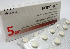 Koronális - használati utasítást, indikációk, adagolás, analógok