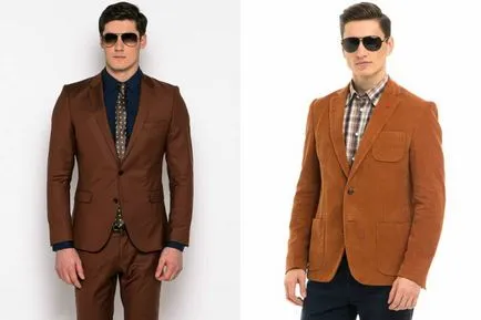Brown férfi kabát - Ruházat uraknak