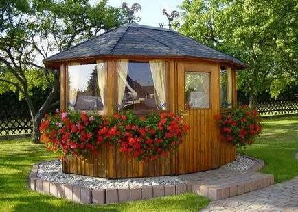 gyönyörű pavilon