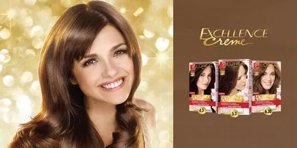 Hajfesték «l oreal excellence», paletta, vélemények, ár