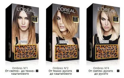 Hajfesték L'Oreal ekselans színpaletta, képeket és az értékeléseket, video értékelés (haj) Hajfesték L'Oreal ekselans színpaletta, képeket és az értékeléseket, videó vélemény