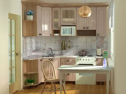 Szép konyha - tervezés (60 fotó) kezét video utasítást, hogy érdekes dolgokat