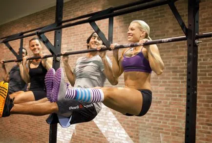 CrossFit, hogy ez a kedvező, mint a testmozgás (tartalmazhat önmagában) CrossFit, és mennyire hasznos a képzés