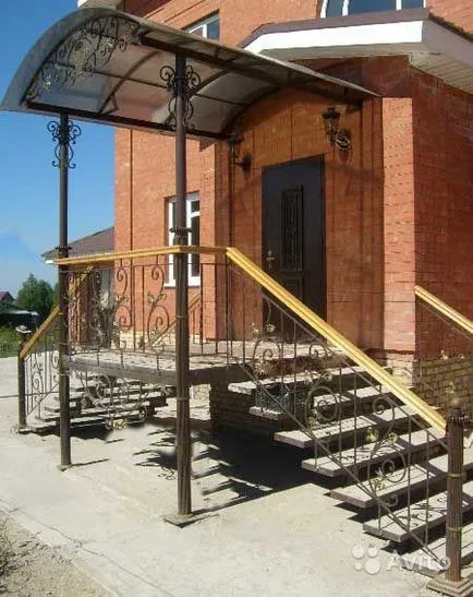 Veranda fém a kezüket, hogyan kell főzni, és fotók, rajzok (fém) Veranda fém a kezüket, hogyan kell főzni, és egy fénykép és a rajz