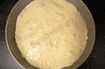Csirke krémsajt - egy recept lépésről lépésre fotók