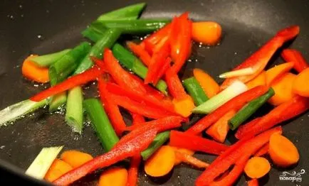 Csirke bolgár - lépésről lépésre recept fotók