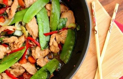 Csirke bolgár - lépésről lépésre recept fotók