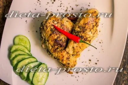 Csirke diéta só nélkül
