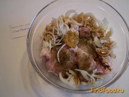 Csirke sómentes recept egy fotó