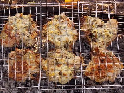 Csirke grill a grill