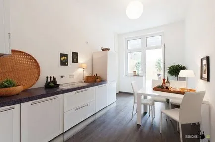 Kitchen sorban egymás után - 50 a legjobb ötletek a lineáris elrendezés a fotó (konyhai vonal) Kitchen sorban egymás után - 50 legjobb ötletek a lineáris elrendezés fotó