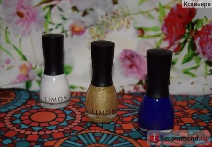 Körömlakk Limoni repedés hatás - «a legnagyobb kedvenc manikűr - ez az, amikor a köröm craquelure