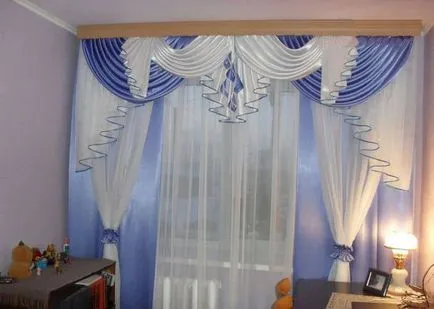 Pelmets kezével hogyan függöny, képek, egy egyszerű, lépésről lépésre, szép a kezdő, (záró) Pelmets kezével hogyan függöny, képek, egy egyszerű, lépésről lépésre, szép kezdőknek,