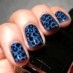 Leopard manikűr, manikűr leopárd fotó
