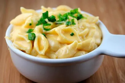 Sajtos makaróni - egy recept lépésről lépésre fotók