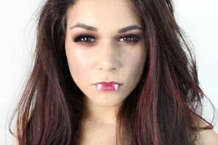 Vampire smink Halloween gyűjtemény szokatlan képek a lányok