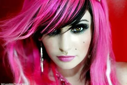 Smink emo szabályok make- up emo (szabályok) style Smink emo szabályok make- fel stílus emo