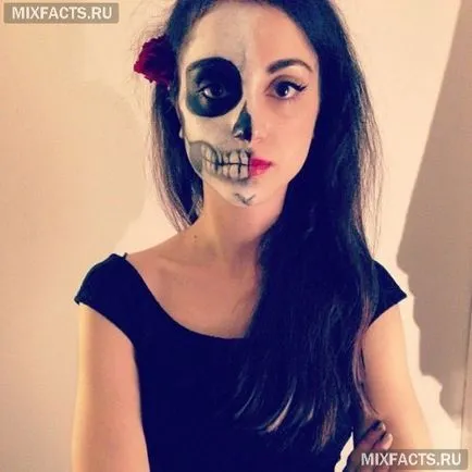 Smink Halloween kezüket (fotó) (smink) Smink Halloween kezüket (fotó)