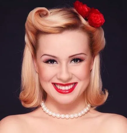 Smink stílusában pin-up - az igazi flörtöl! (Smink) Smink stílusában pin-up - az igazi flörtöl!