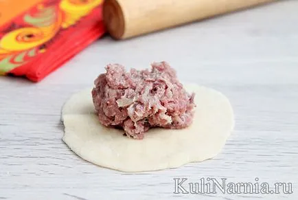 Manty egy lépésről lépésre recept fotók