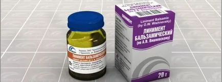 Kenőcs Vishnevskogo alkalmazás nőgyógyászat (nőgyógyászati) Kenőcs Vishnevskogo alkalmazás nőgyógyászat