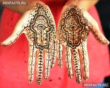 Mehendi szimbólumok jelentését és képek (fotók)