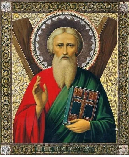 Ima apostol Andreyu Pervozvannomu - ortodox ikonok és ima