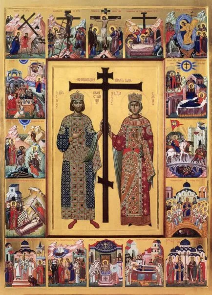 Egyenlő az apostolok Ima királynő Helena Konstantinápoly
