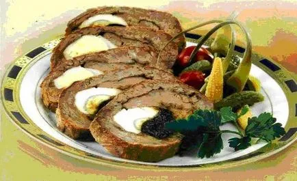 Húsételek - mit és hogyan kell díszíteni őket szolgáló lehetőségeket, fotók