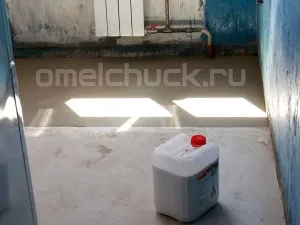 Önterülő padló a konyhában