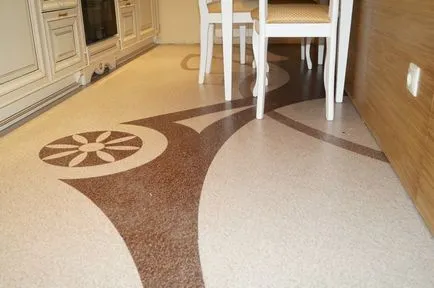 Önterülő padló a konyhában fotók, vélemények, ár, hogyan lehet a saját kezét, video utasítást (do) Önterülő padló a konyhában fotók, vélemények, ár, hogyan lehet a saját kezét, video oktatás